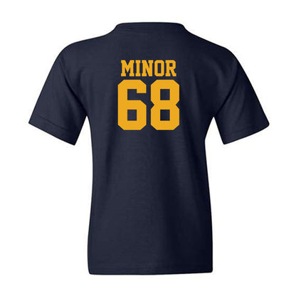 West Virginia - NCAA Football : Wyatt Minor - Fashion Shersey Youth T-Shirt-1