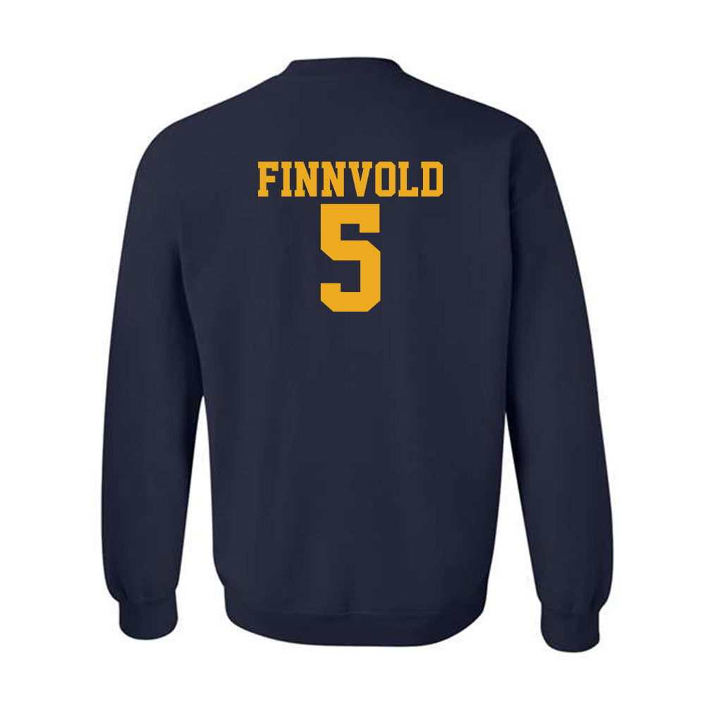 West Virginia - NCAA Women's Volleyball : Alexis Finnvold - Fashion Shersey Crewneck Sweatshirt-1