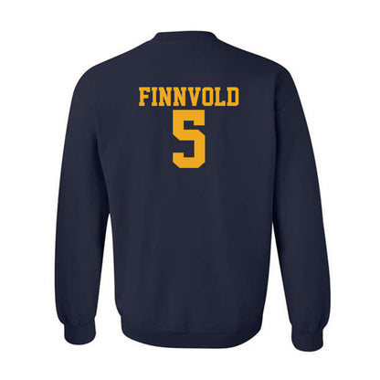 West Virginia - NCAA Women's Volleyball : Alexis Finnvold - Fashion Shersey Crewneck Sweatshirt-1