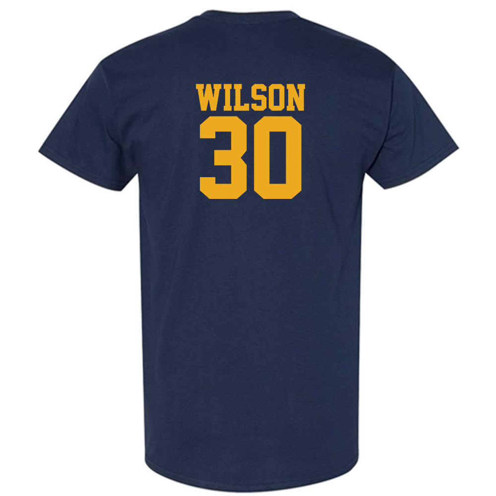 West Virginia - NCAA Football : Chase Wilson - Fashion Shersey T-Shirt-1