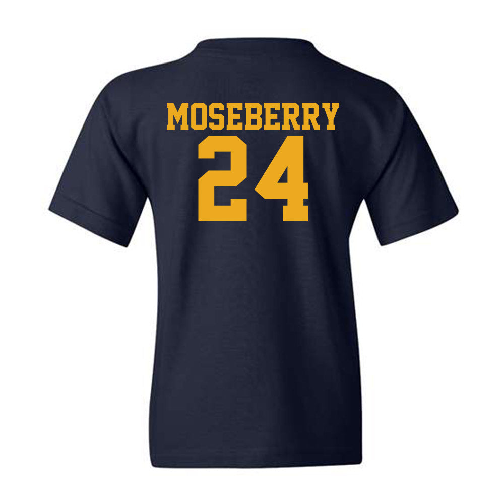 West Virginia - NCAA Women's Basketball : Ashala Moseberry - Youth T-Shirt Fashion Shersey