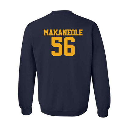 West Virginia - NCAA Football : Kimo Makaneole - Fashion Shersey Crewneck Sweatshirt-1