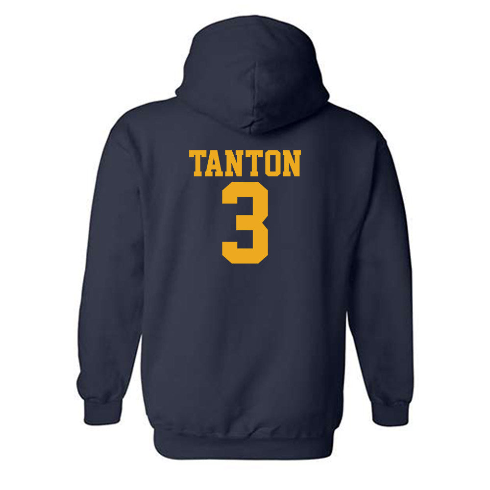 West Virginia - NCAA Women's Volleyball : Cassidy Tanton - Fashion Shersey Hooded Sweatshirt-1