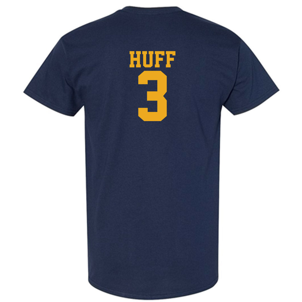 West Virginia - NCAA Men's Basketball : Honor Huff - Fashion Shersey T-Shirt-1