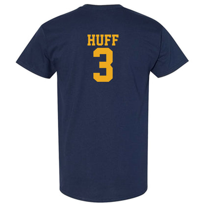West Virginia - NCAA Men's Basketball : Honor Huff - Fashion Shersey T-Shirt-1