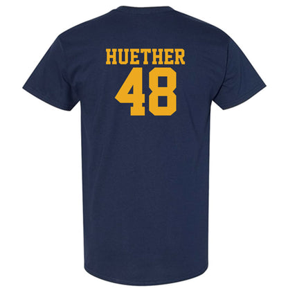 West Virginia - NCAA Baseball : JT Huether - Fashion Shersey T-Shirt-1