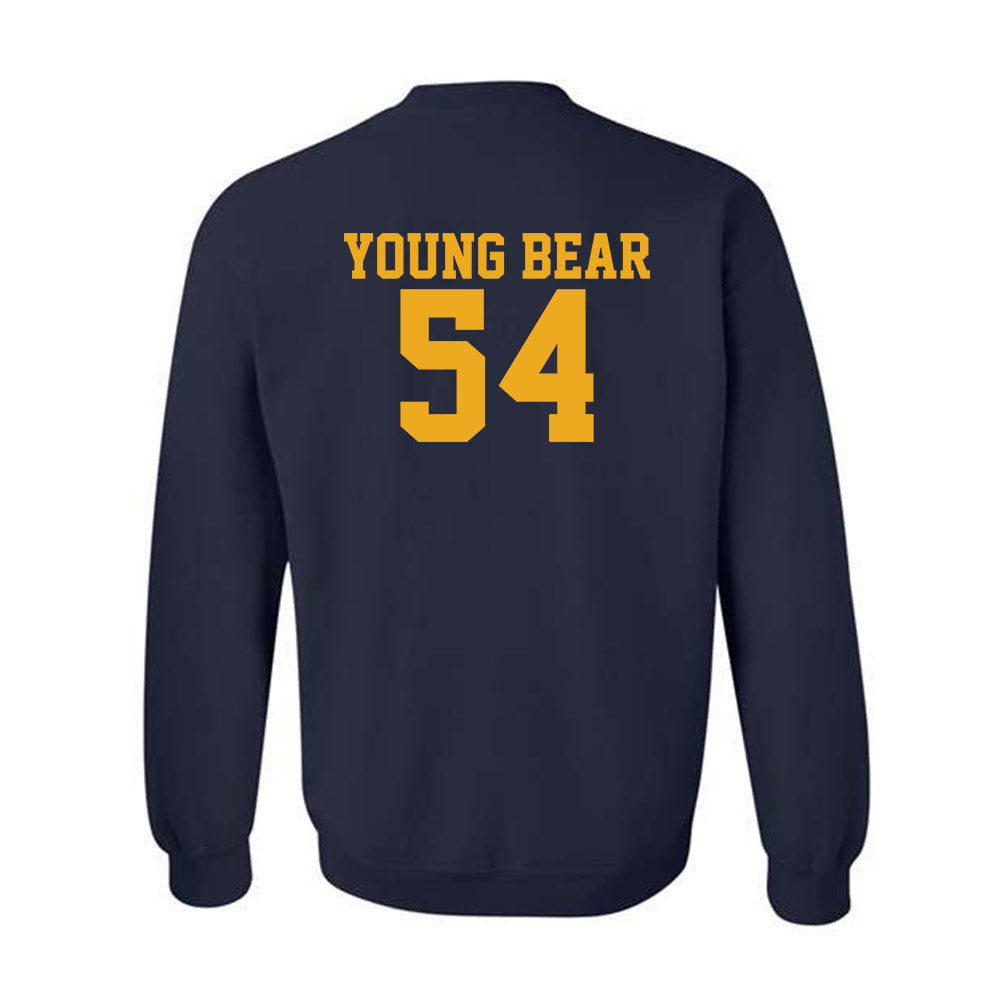 West Virginia - NCAA Football : Walter Young Bear - Fashion Shersey Crewneck Sweatshirt-1