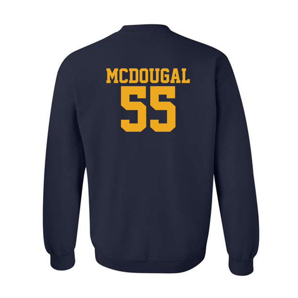 West Virginia - NCAA Baseball : Ben McDougal - Fashion Shersey Crewneck Sweatshirt-1