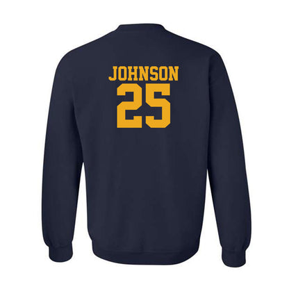 West Virginia - NCAA Women's Basketball : Loghan Johnson - Fashion Shersey Crewneck Sweatshirt-1