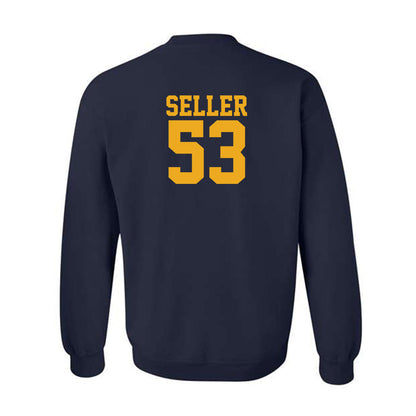 West Virginia - NCAA Football : Kaden Seller - Fashion Shersey Crewneck Sweatshirt-1