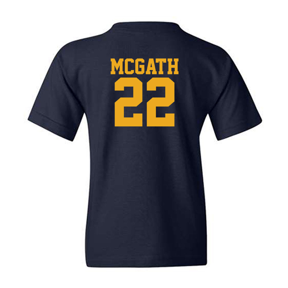 West Virginia - NCAA Women's Volleyball : Maddy McGath - Fashion Shersey Youth T-Shirt-1