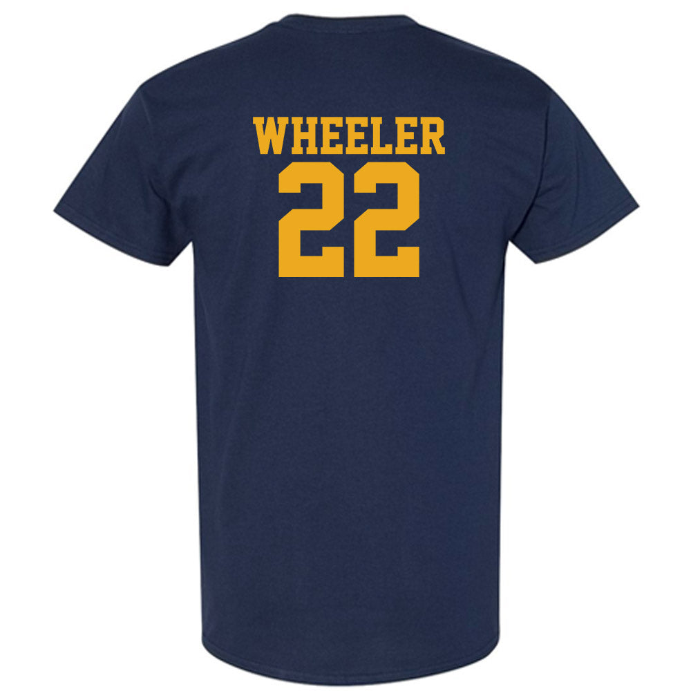 West Virginia - NCAA Women's Basketball : Kierra Wheeler - Fashion Shersey T-Shirt-1