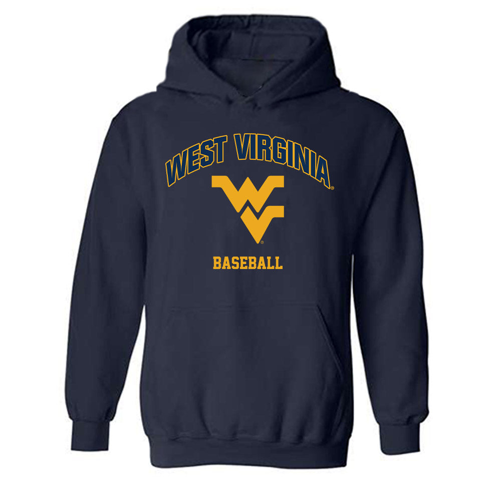 West Virginia - NCAA Baseball : Zahir Barjam - Fashion Shersey Hooded Sweatshirt-0