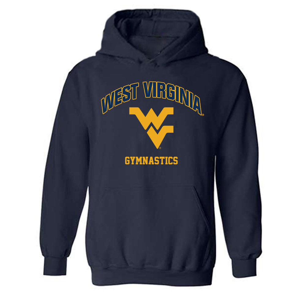 West Virginia - NCAA Women's Gymnastics : Julia Brown - Hooded Sweatshirt Fashion Shersey