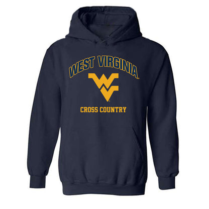 West Virginia - NCAA Women's Cross Country : Lexi Lamb - Fashion Shersey Hooded Sweatshirt-0