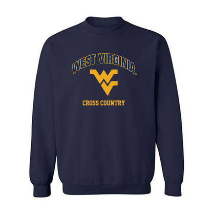 West Virginia - NCAA Women's Cross Country : Eva Rinker - Fashion Shersey Crewneck Sweatshirt-0