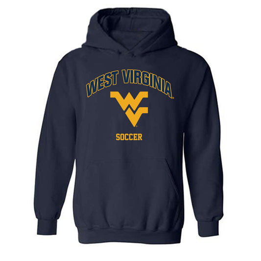 West Virginia - NCAA Women's Soccer : Natalie Zibinskas - Hooded Sweatshirt Fashion Shersey