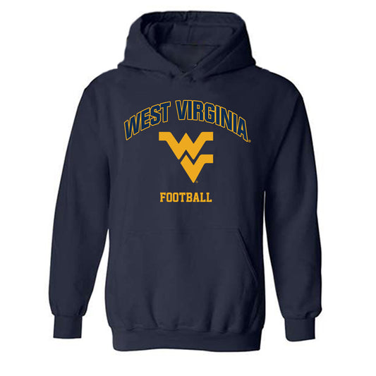 West Virginia - NCAA Football : Asani Redwood - Hooded Sweatshirt Fashion Shersey