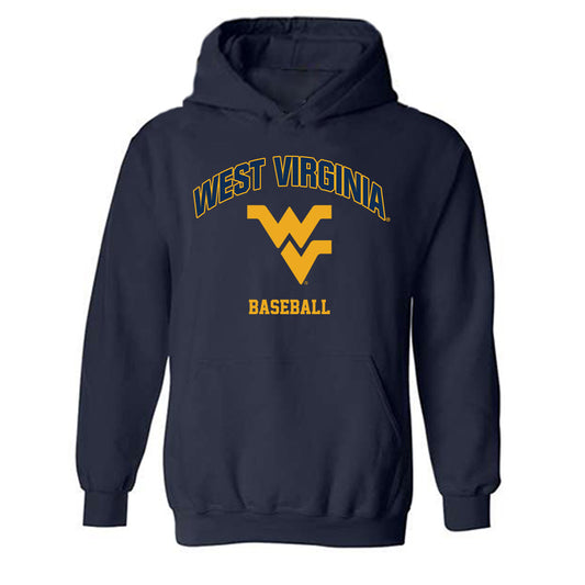 West Virginia - NCAA Baseball : Maxx Yehl - Fashion Shersey Hooded Sweatshirt-0