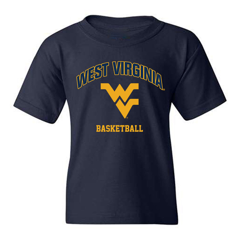 West Virginia - NCAA Men's Basketball : DJ Thomas Jr. - Fashion Shersey Youth T-Shirt-0