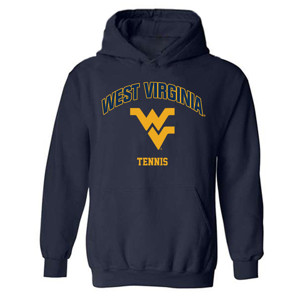 West Virginia - NCAA Women's Tennis : Lyla Byers - Fashion Shersey Hooded Sweatshirt-0