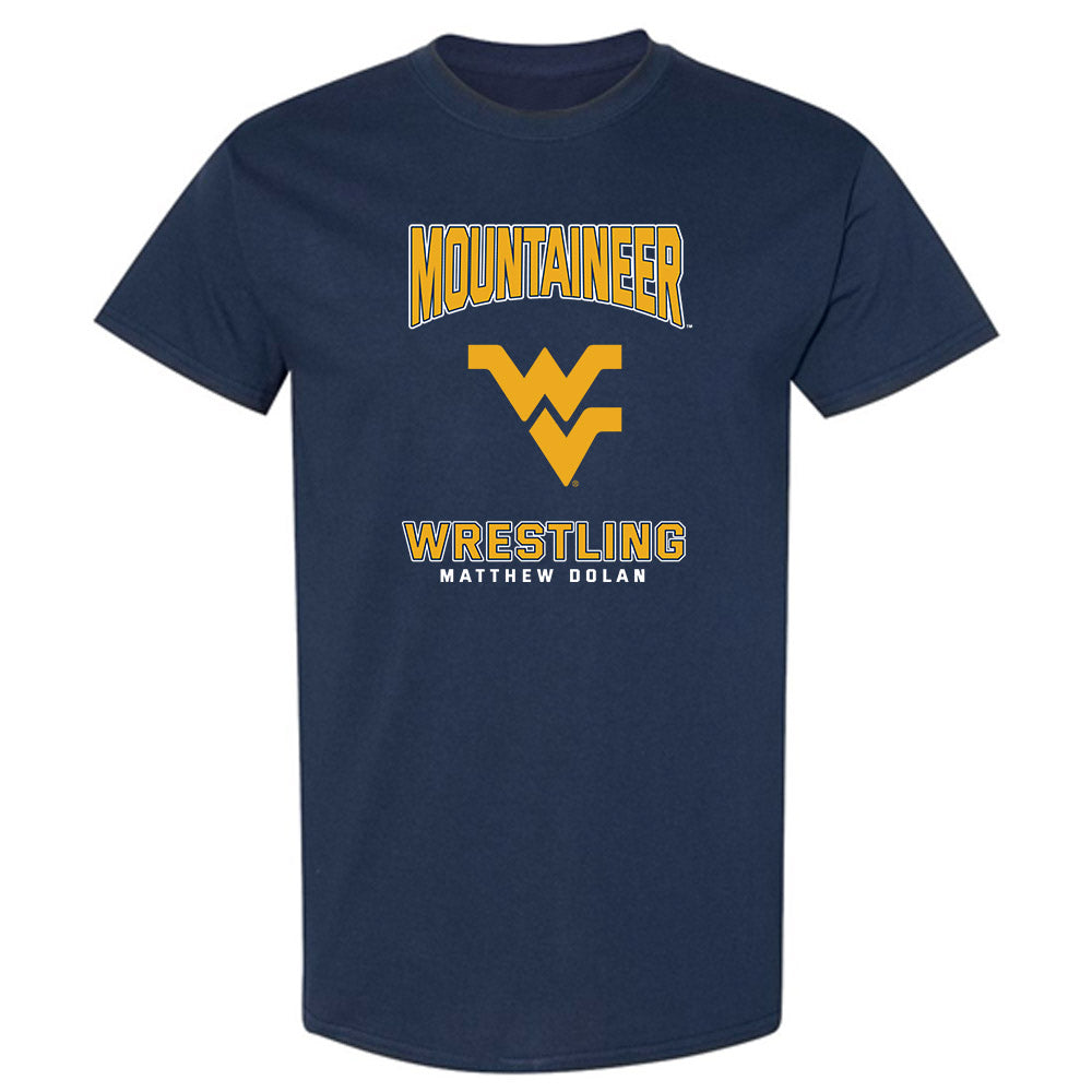 West Virginia - NCAA Wrestling : Matthew Dolan - Fashion Shersey T-Shirt-0