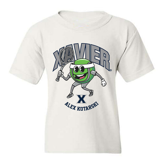 Xavier - NCAA Men's Tennis : alex kotarski - Fashion Shersey Youth T-Shirt-0