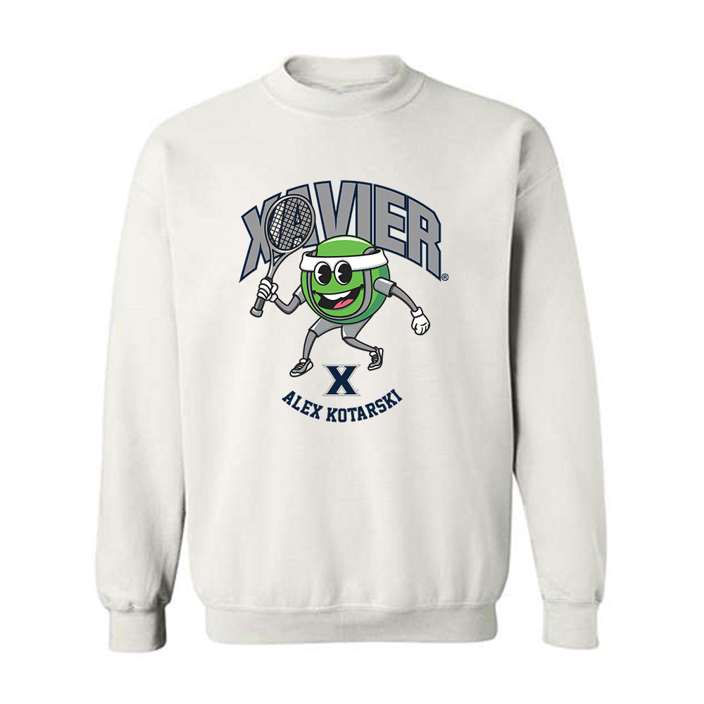 Xavier - NCAA Men's Tennis : alex kotarski - Fashion Shersey Crewneck Sweatshirt-0