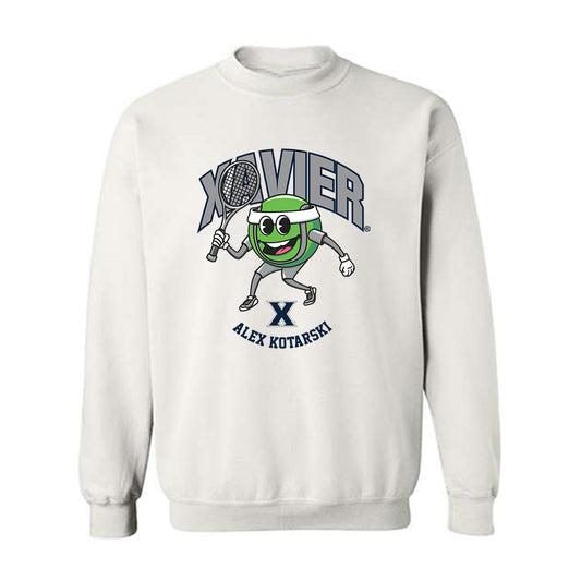 Xavier - NCAA Men's Tennis : alex kotarski - Fashion Shersey Crewneck Sweatshirt-0