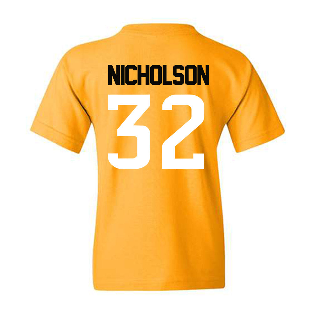 Southern Miss - NCAA Football : Fredrick Nicholson - Sports Shersey Youth T-Shirt-1