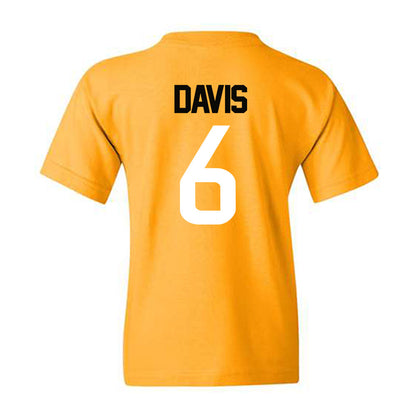 Southern Miss - NCAA Football : Micah Davis - Sports Shersey Youth T-Shirt-1