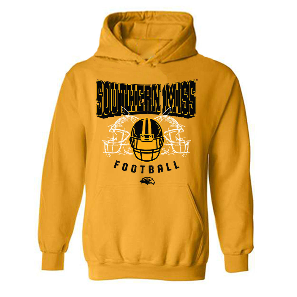 Southern Miss - NCAA Football : Najae Hallenbeck - Sports Shersey Hooded Sweatshirt-0