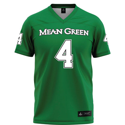 North Texas - NCAA Football : Brian Nelson II - Green Football Jersey