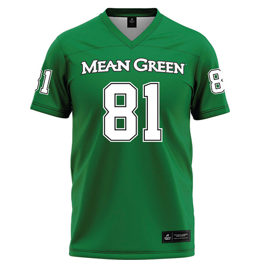 North Texas - NCAA Football : Richard Rocquemore - Green Football Jersey