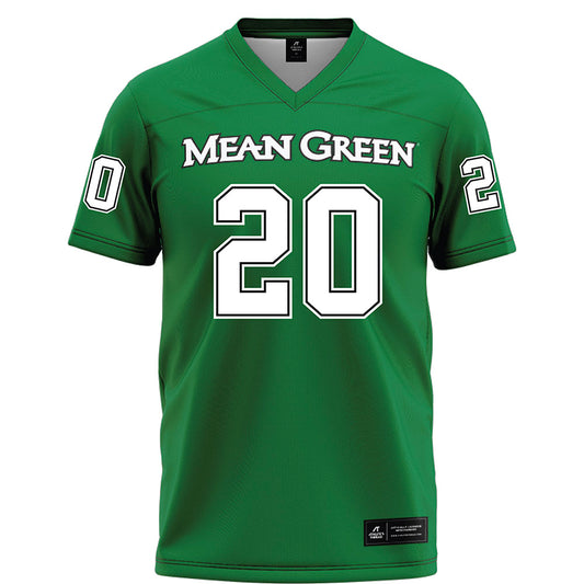 North Texas - NCAA Football : Alphie Guillory Jr - Green Football Jersey