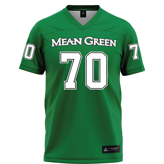 North Texas - NCAA Football : Tay Yanta - Green Football Jersey-0