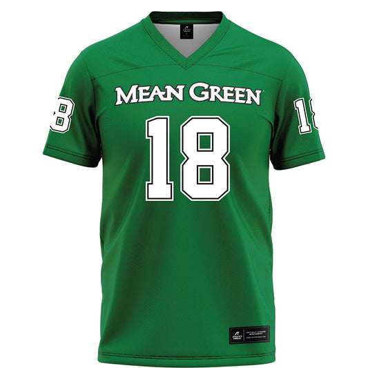 North Texas - NCAA Football : Mason Ferguson - Green Football Jersey