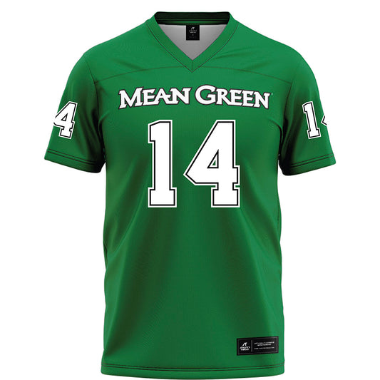 North Texas - NCAA Football : Kyle Koch - Green Football Jersey-0