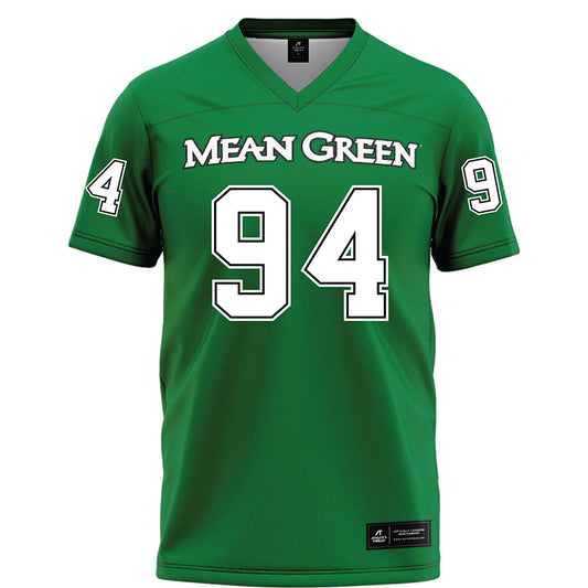 North Texas - NCAA Football : Jayden Williams - Green Football Jersey-0