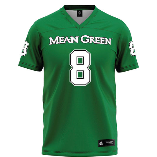 North Texas - NCAA Football : Shandon King - Green Football Jersey-0
