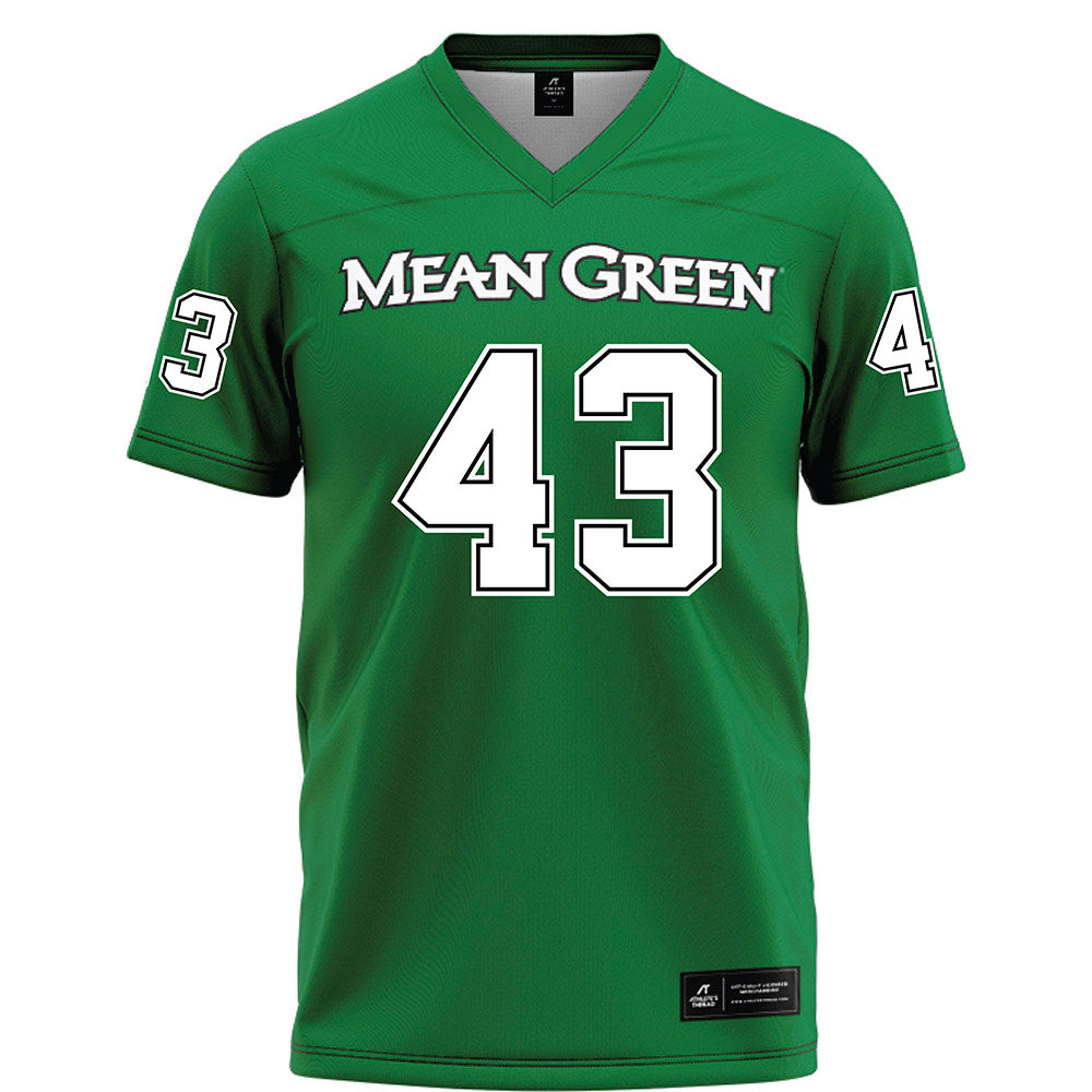 North Texas - NCAA Football : Anthony Benford - Green Football Jersey-0