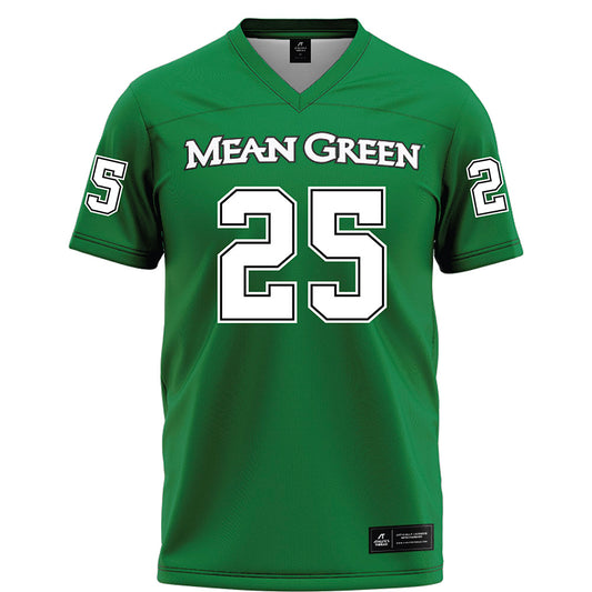 North Texas - NCAA Football : Ashton Gray - Green Football Jersey-0