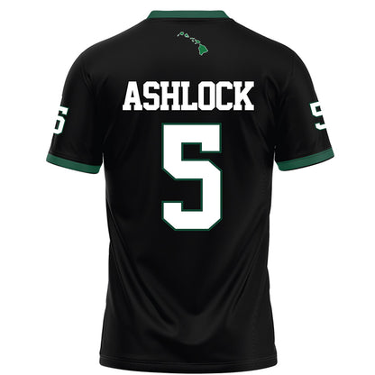 Hawaii - NCAA Football : Pofele Ashlock - Black Football Jersey-1