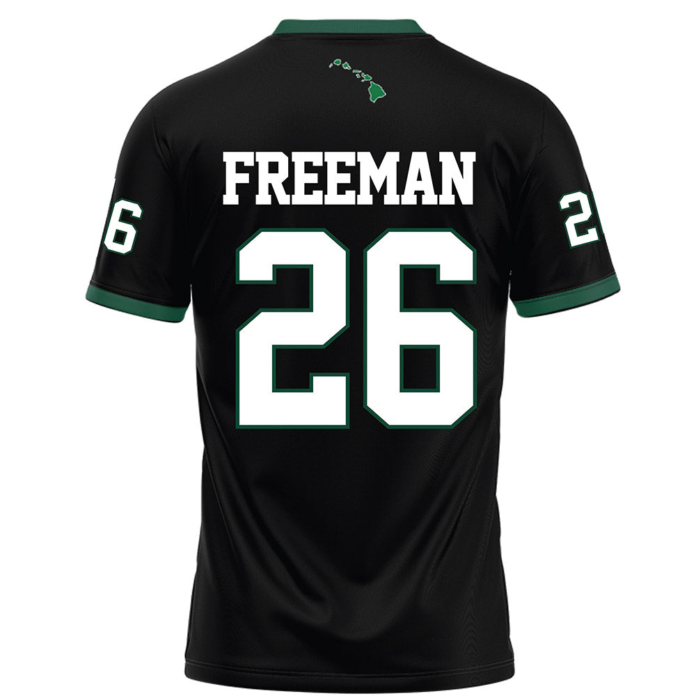 Hawaii - NCAA Football : Deliyon Freeman - Football Jersey