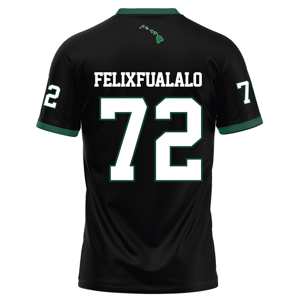 Hawaii - NCAA Football : Luke Felix-Fualalo - Football Jersey