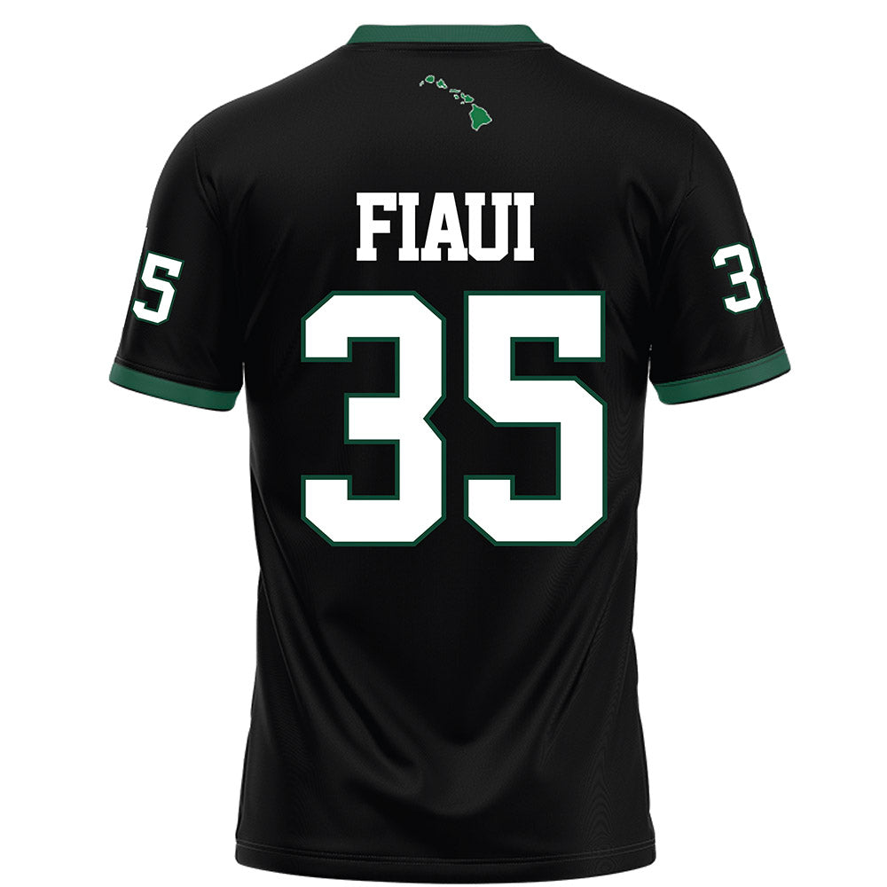 Hawaii - NCAA Football : Junior Fiaui - Football Jersey