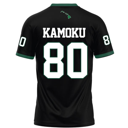 Hawaii - NCAA Football : Blaze Kamoku - Black Football Jersey-1