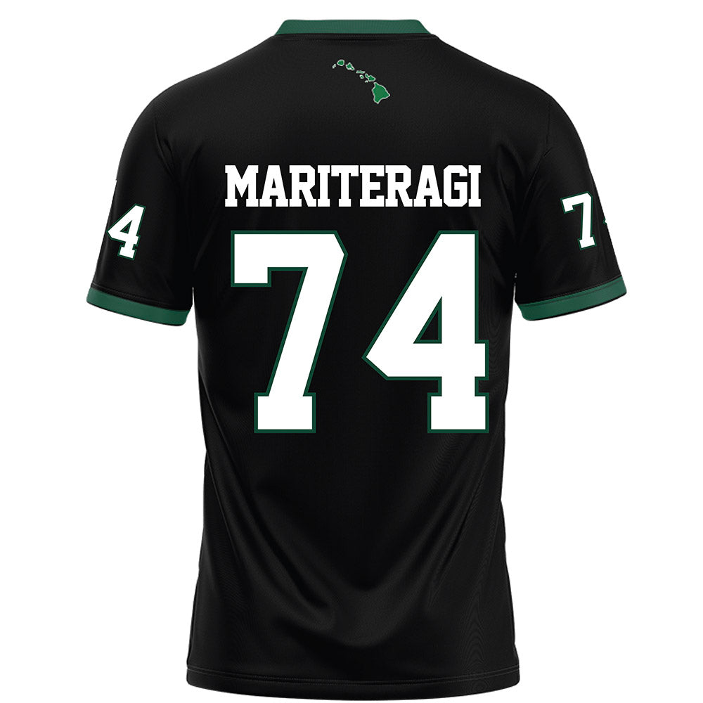 Hawaii - NCAA Football : Micah Mariteragi - Football Jersey