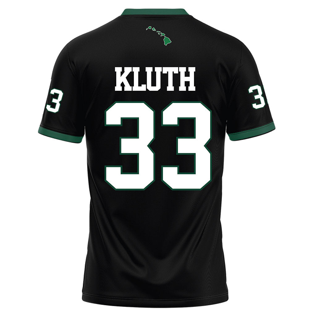 Hawaii - NCAA Football : Kai Kluth - Football Jersey