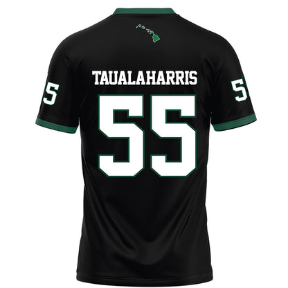 Hawaii - NCAA Football : Jay Tauala-Harris - Black Football Jersey